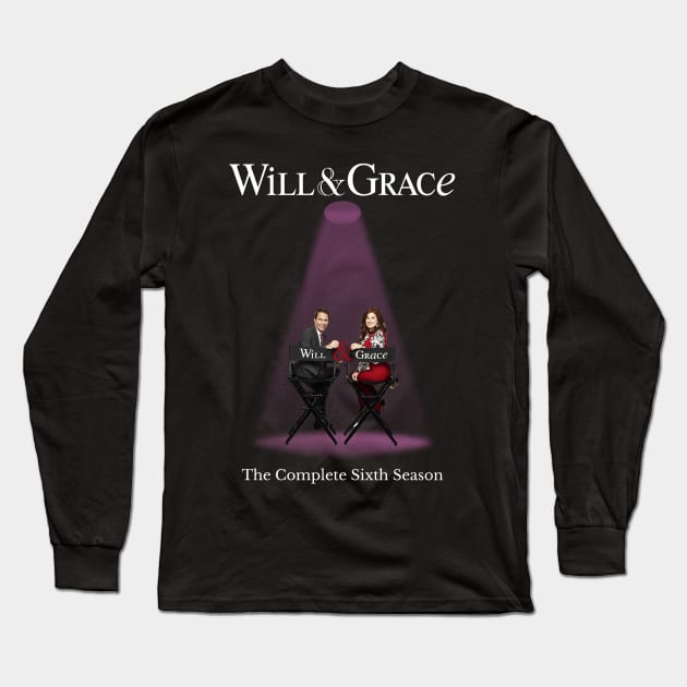 Will And Grace  Just Jack Long Sleeve T-Shirt by Jancuk Relepboys